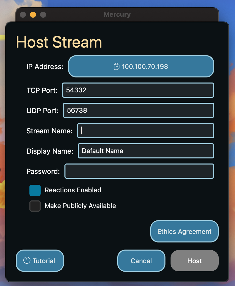 host_stream